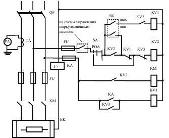 Схема электрическая принципиальная электродного водонагревателя