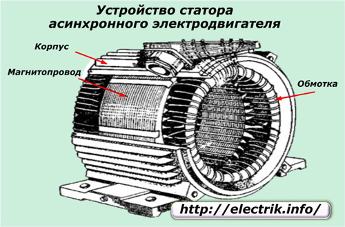 Однофазный двигатель переменного тока