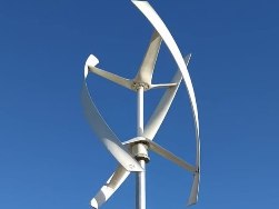 Вертикальный ветрогенератор с ротором Дарье 