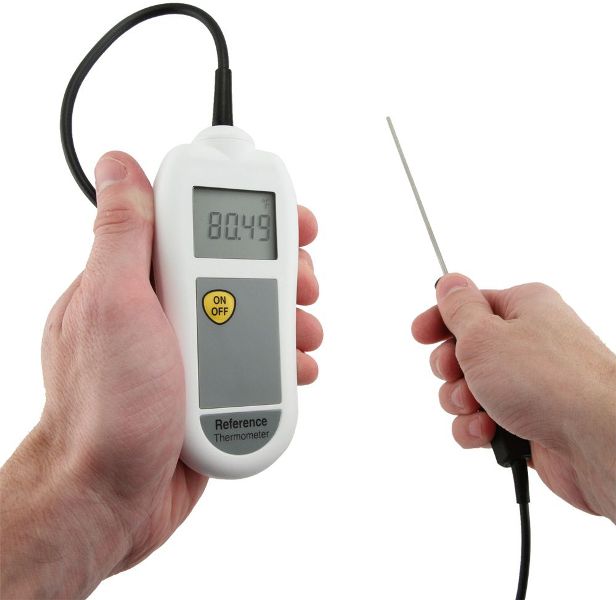 Электронный термометр с термопарой