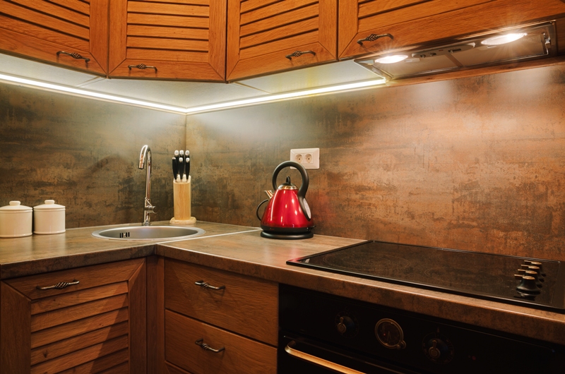 Светодиодная подсветка для кухонных шкафов