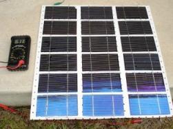 самодельная солнечная батарея