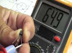Как проверить работоспособность транзистора мультиметром