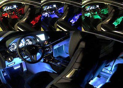 Подсветка светодиодной лентой салона автомобиля
