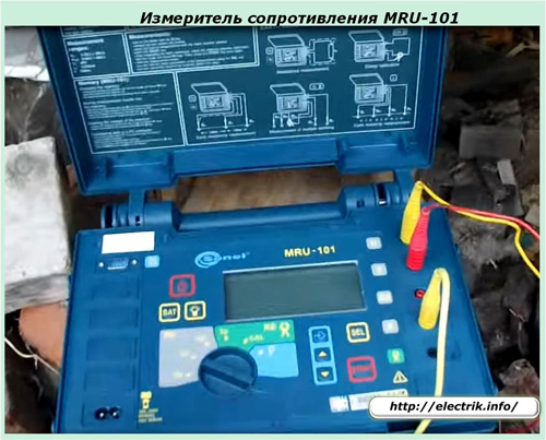 Измеритель сопротивления MRU-101