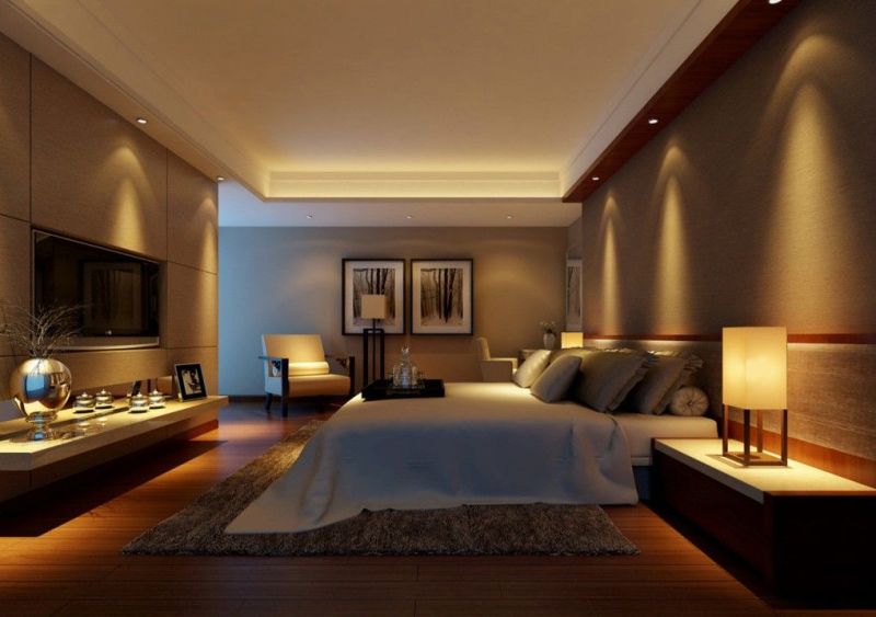 Освещение в спальне: лучшие идеи